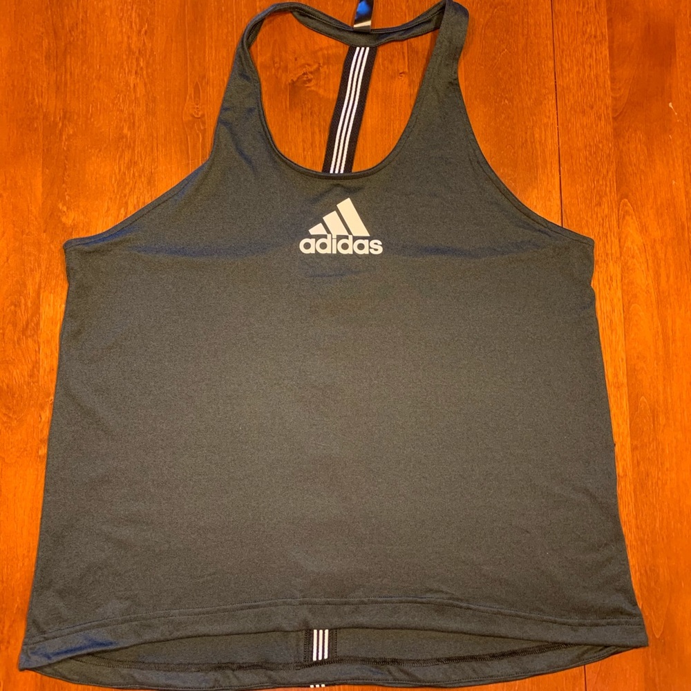 Adidas 3-Stripe Back Training Tank
